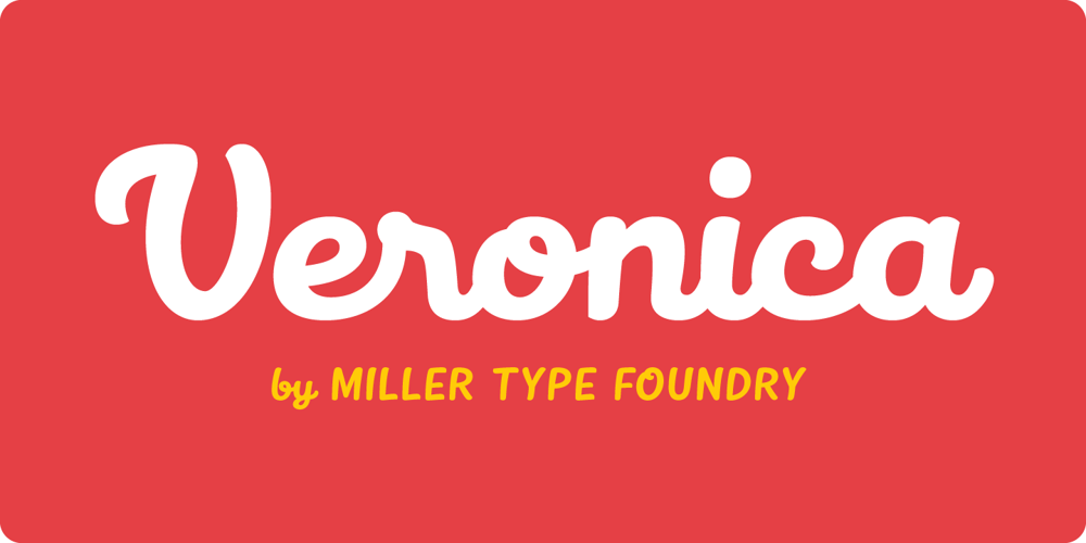 Veronica font