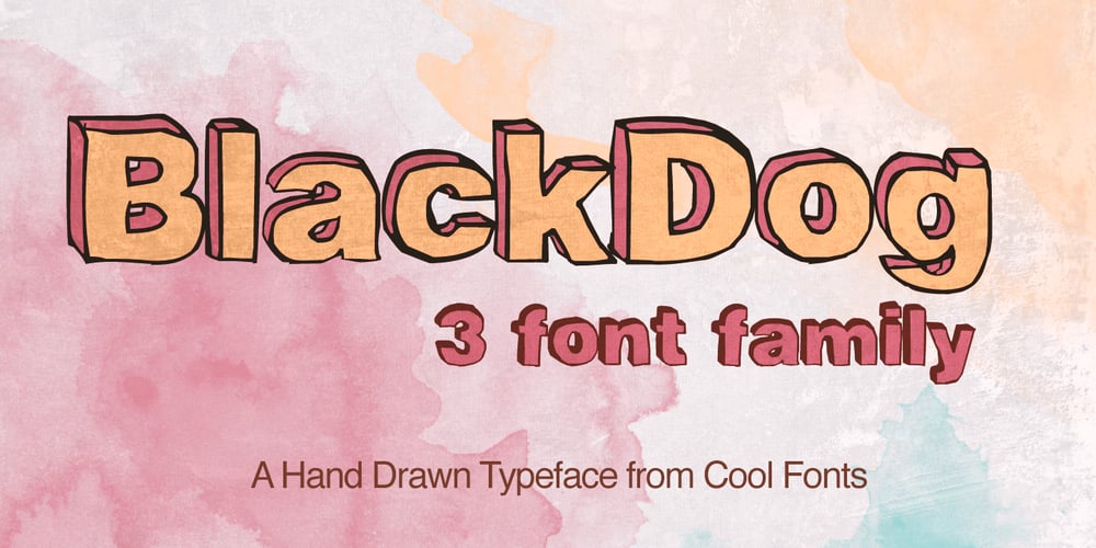 BlackDog font