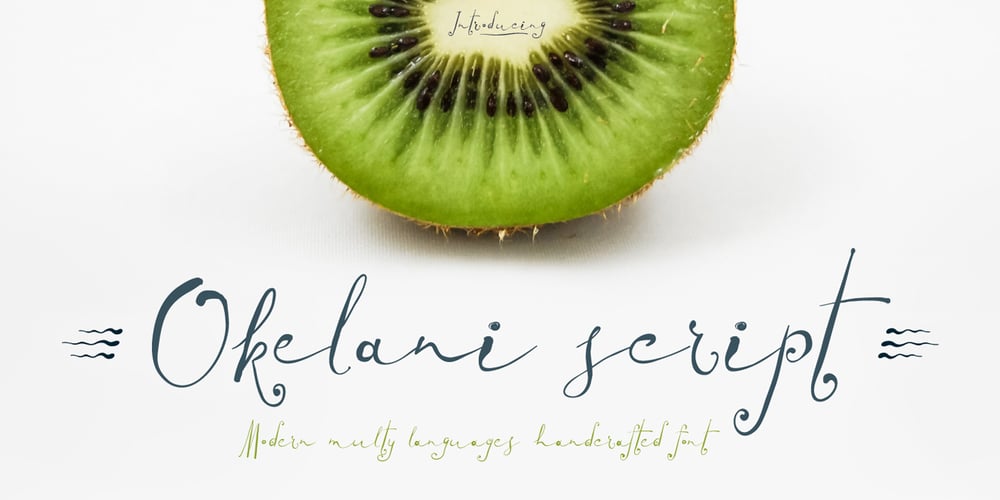 Okelani Script font