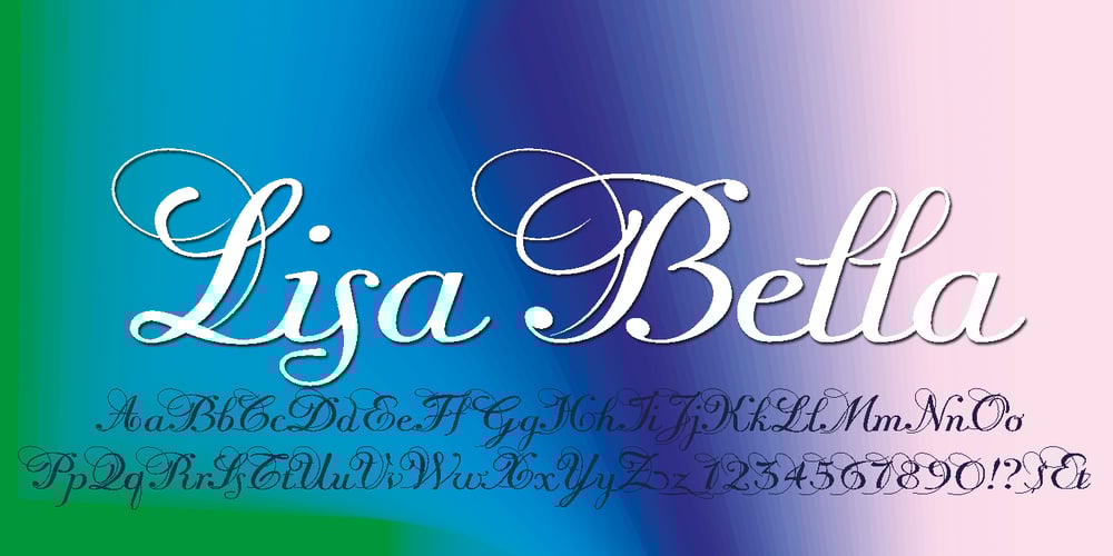 Lisa Bella font