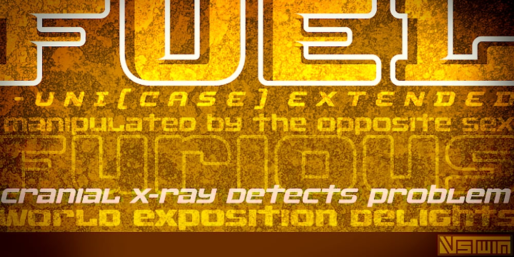 Fuel Uni Extended font