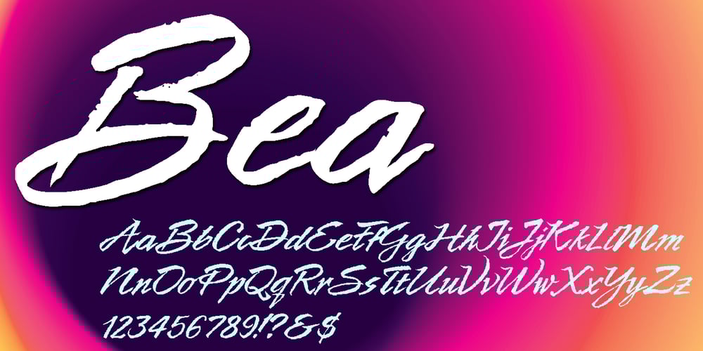 Bea font