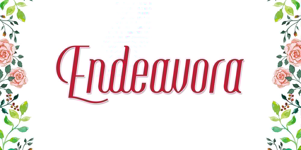 Endeavora font