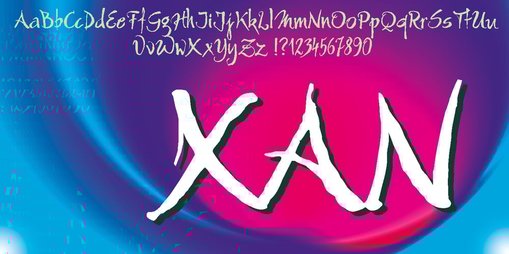 Xan font