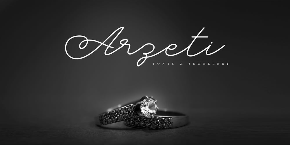 Arzeti Script font