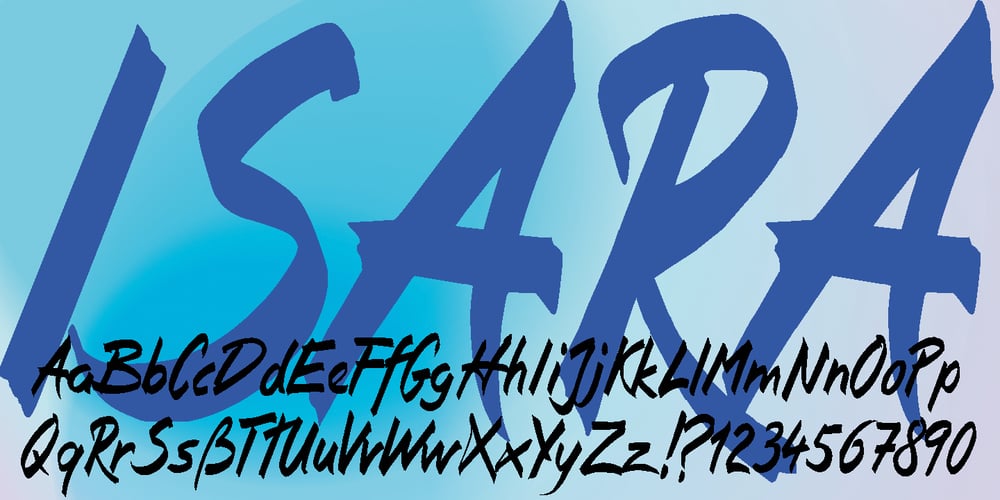Isara font