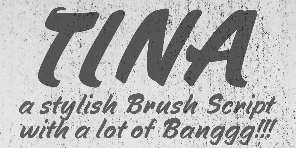 Tina font