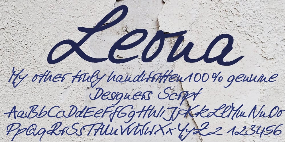 Leona font