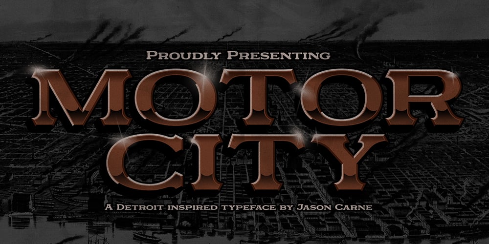 Motor City font