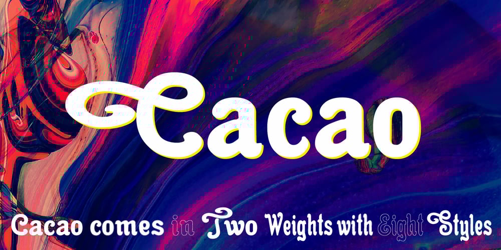 Cacao font