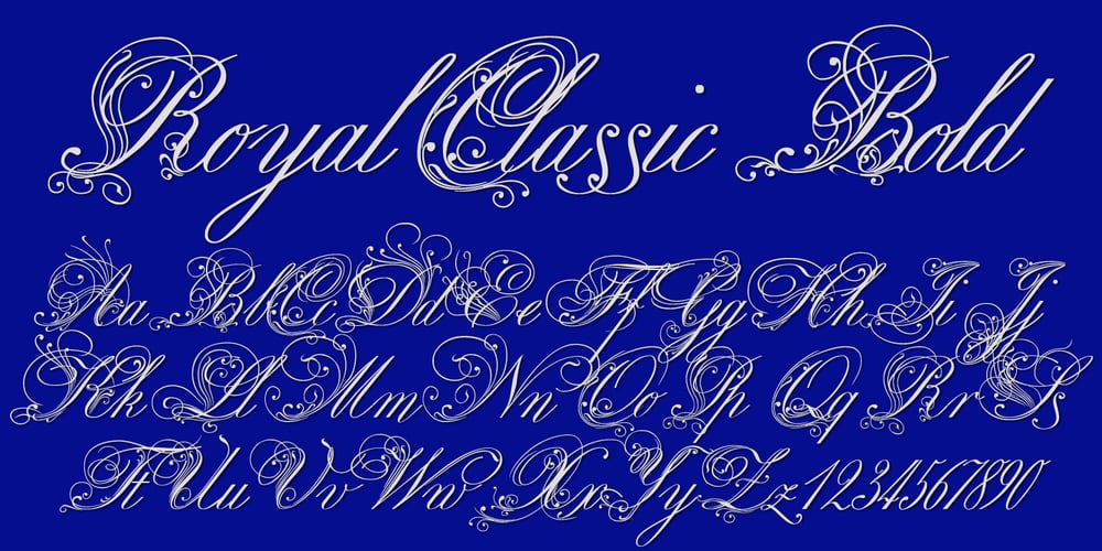 Royal Classic Bold font