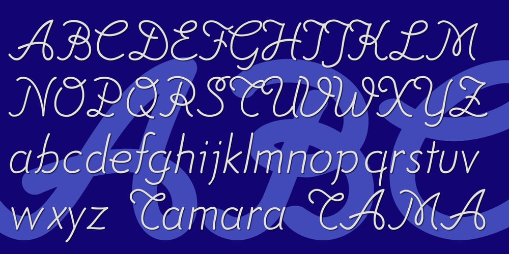 Tamara font