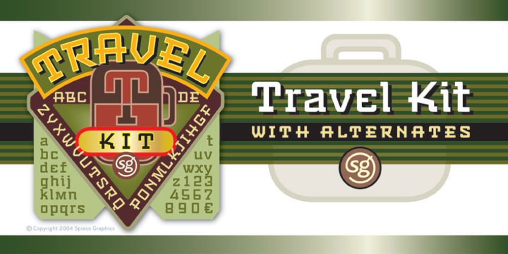 Travel Kit SG font