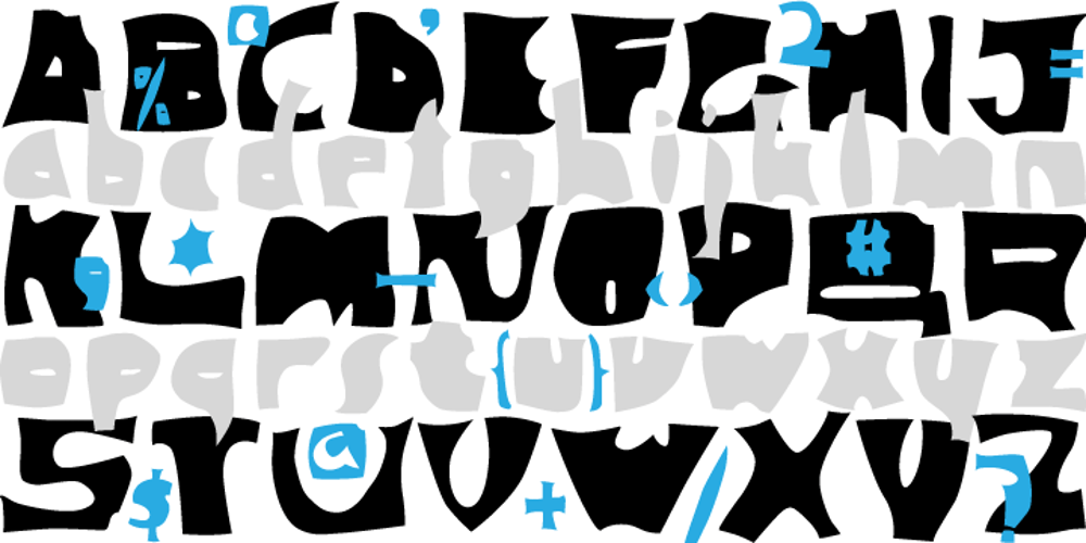 Out Back font