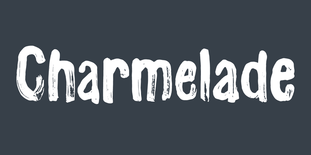 Charmelade font