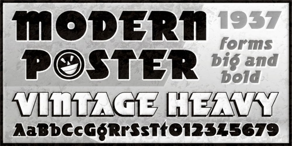 ARB 70 Modern Poster font