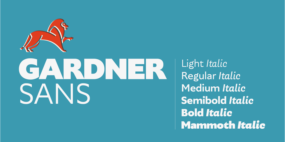 Gardner Sans font
