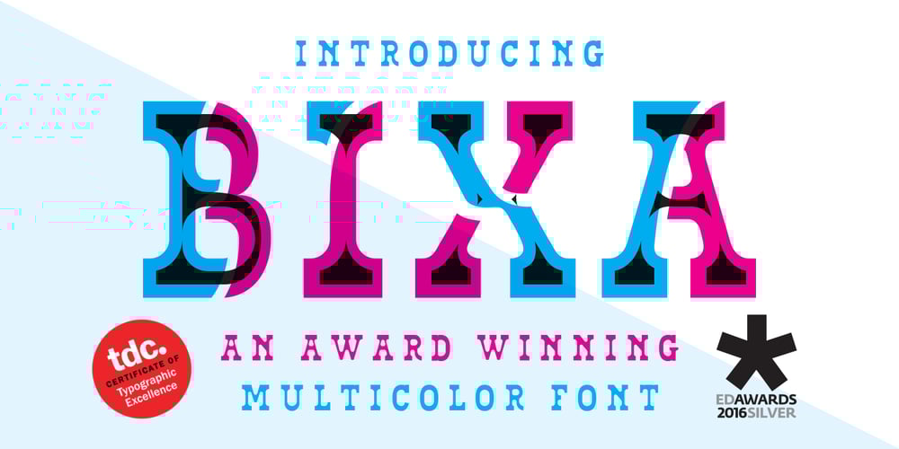 Bixa font