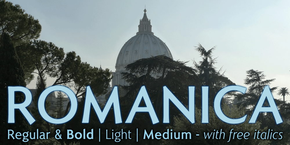Romanica font