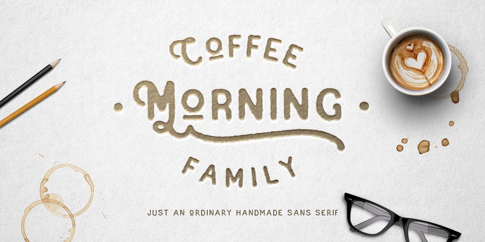 Coffee Morning font