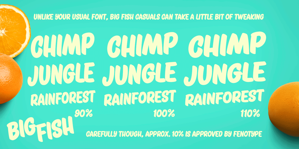 Big Fish font