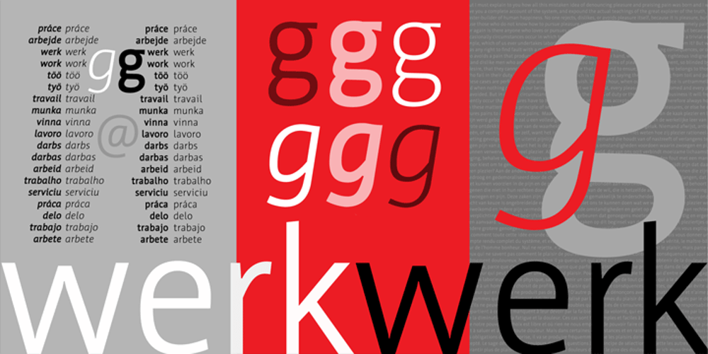 Werk font