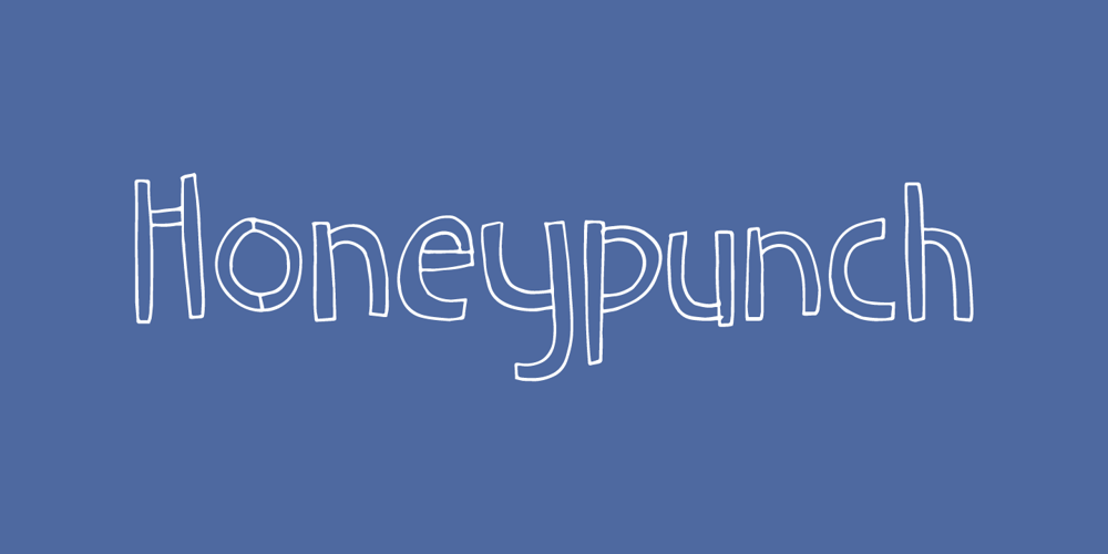 Honeypunch font