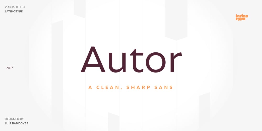 Autor font