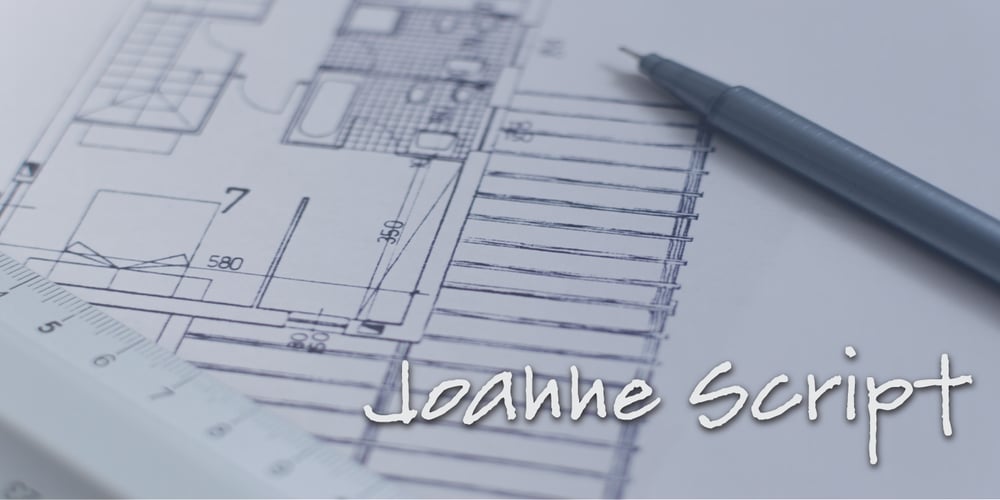 Joanne Script BH font