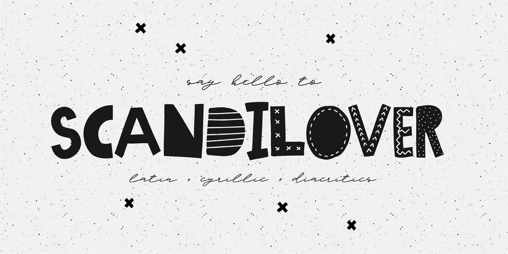 Scandilover font
