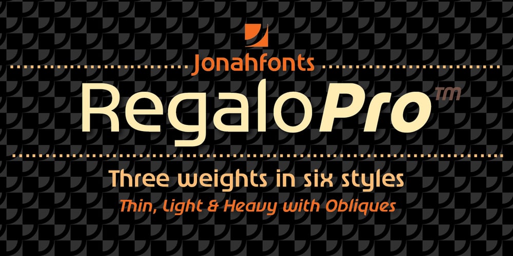 Regalo Pro font