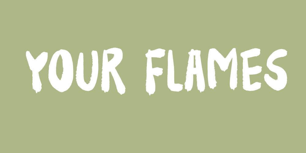 Your Flames font