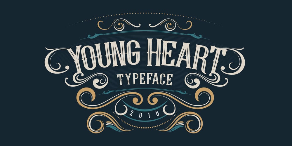 Young Heart font