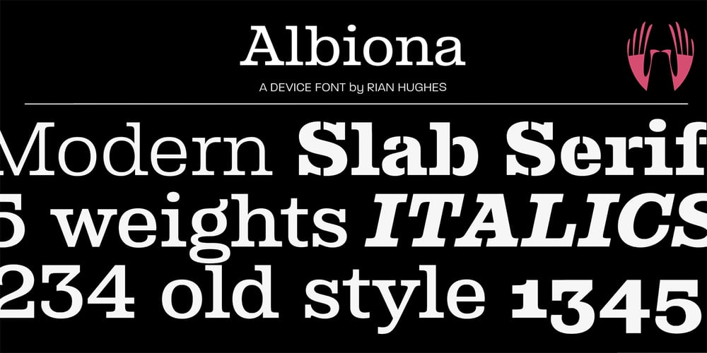 Albiona font