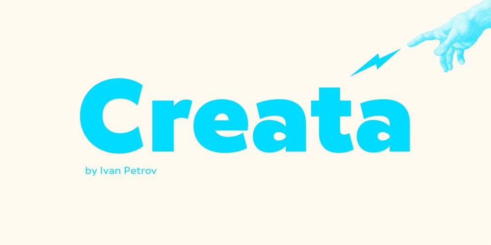 Creata font