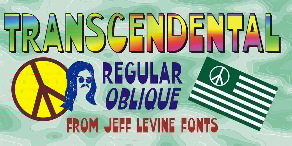 Transcendental JNL font