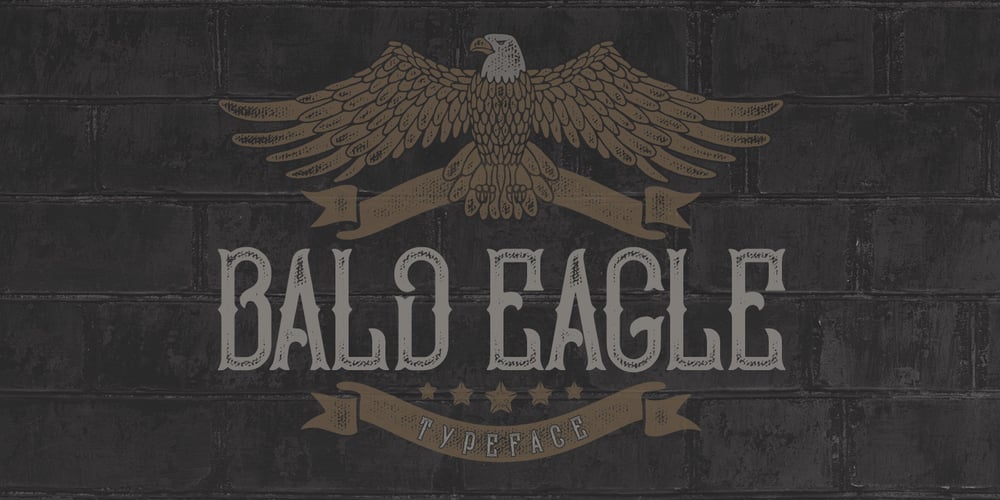 Bald Eagle font