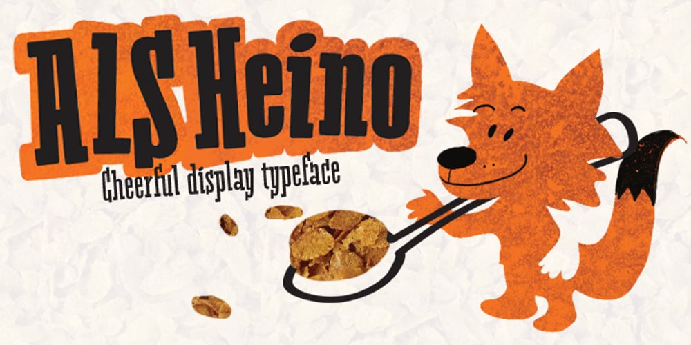 ALS Heino font