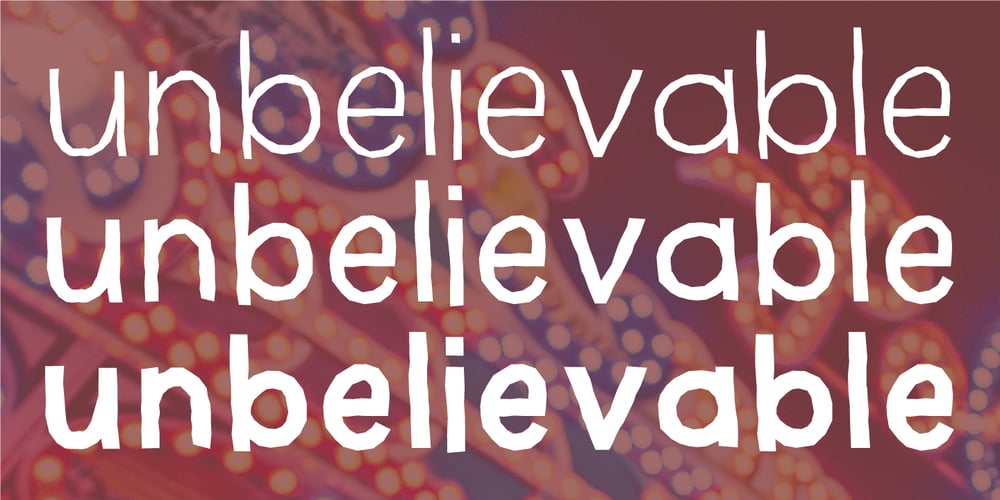 Jawbird font