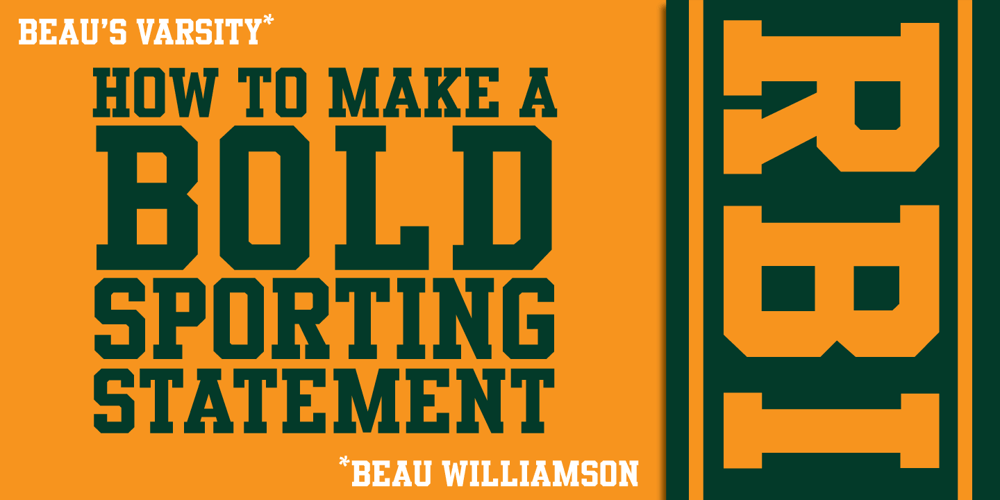 Beau’s Varsity font