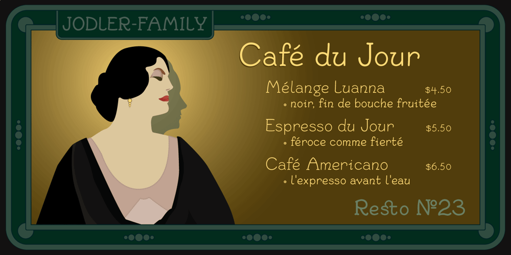 Jodler font