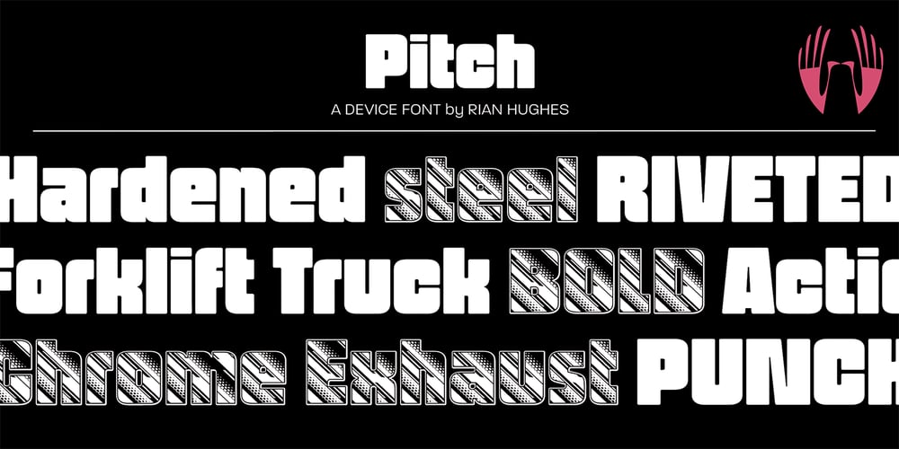 Pitch font