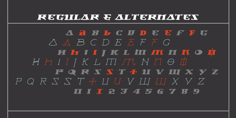 Newspeak font