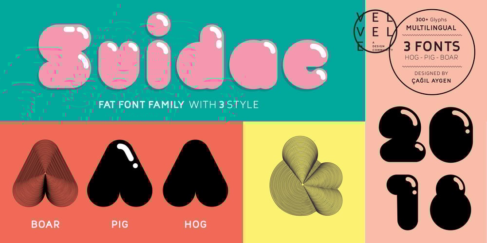 Suidae font