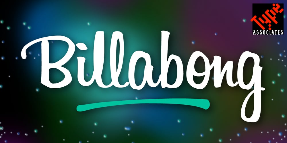 Billabong font