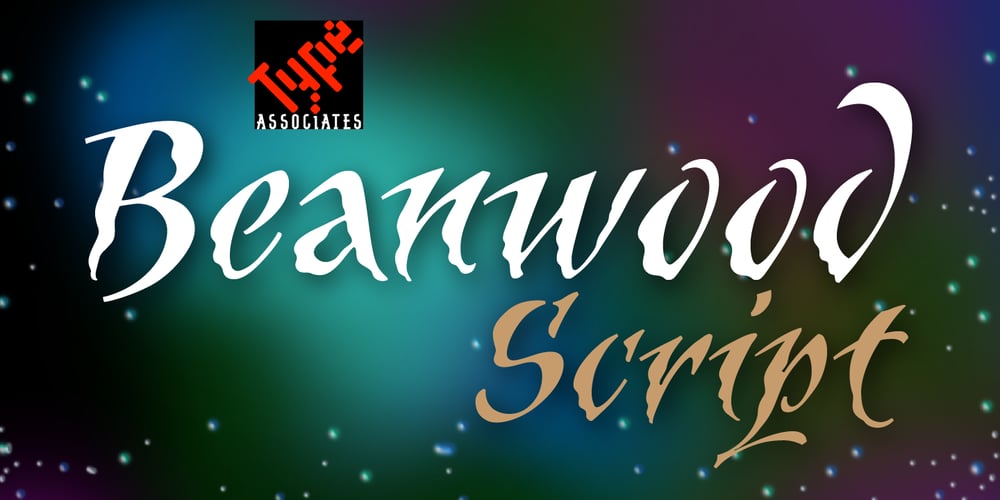 Beanwood Script font