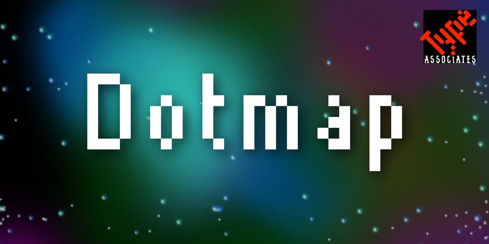 Dotmap font