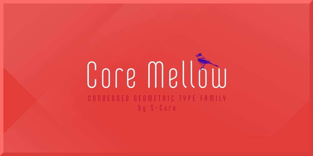 Core Mellow font