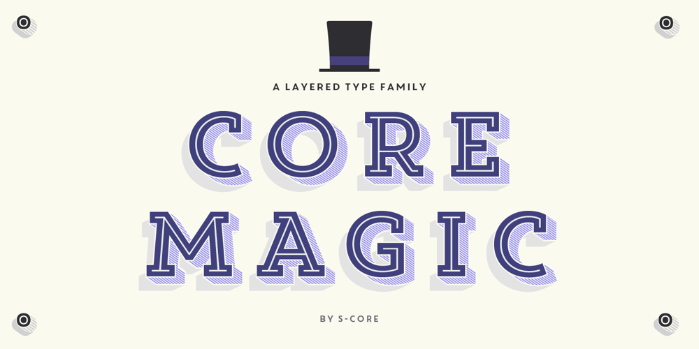 Core Magic font