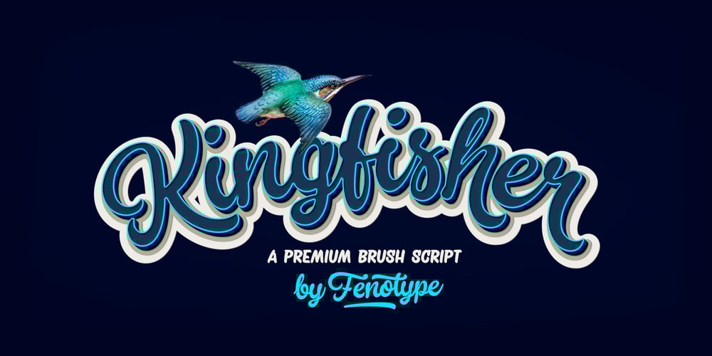 Kingfisher font